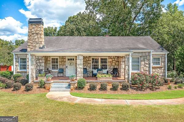 21.3 Acres of Land with Home for Sale in McDonough, Georgia