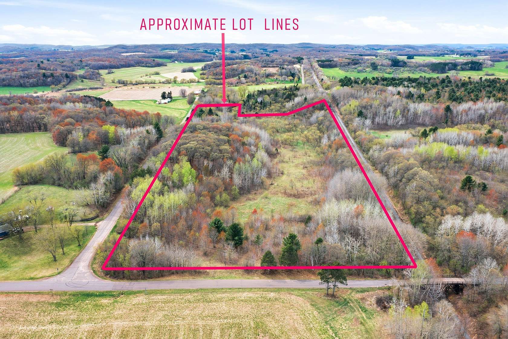 31.7 Acres of Recreational & Residential Land for Sale in Colfax, Wisconsin