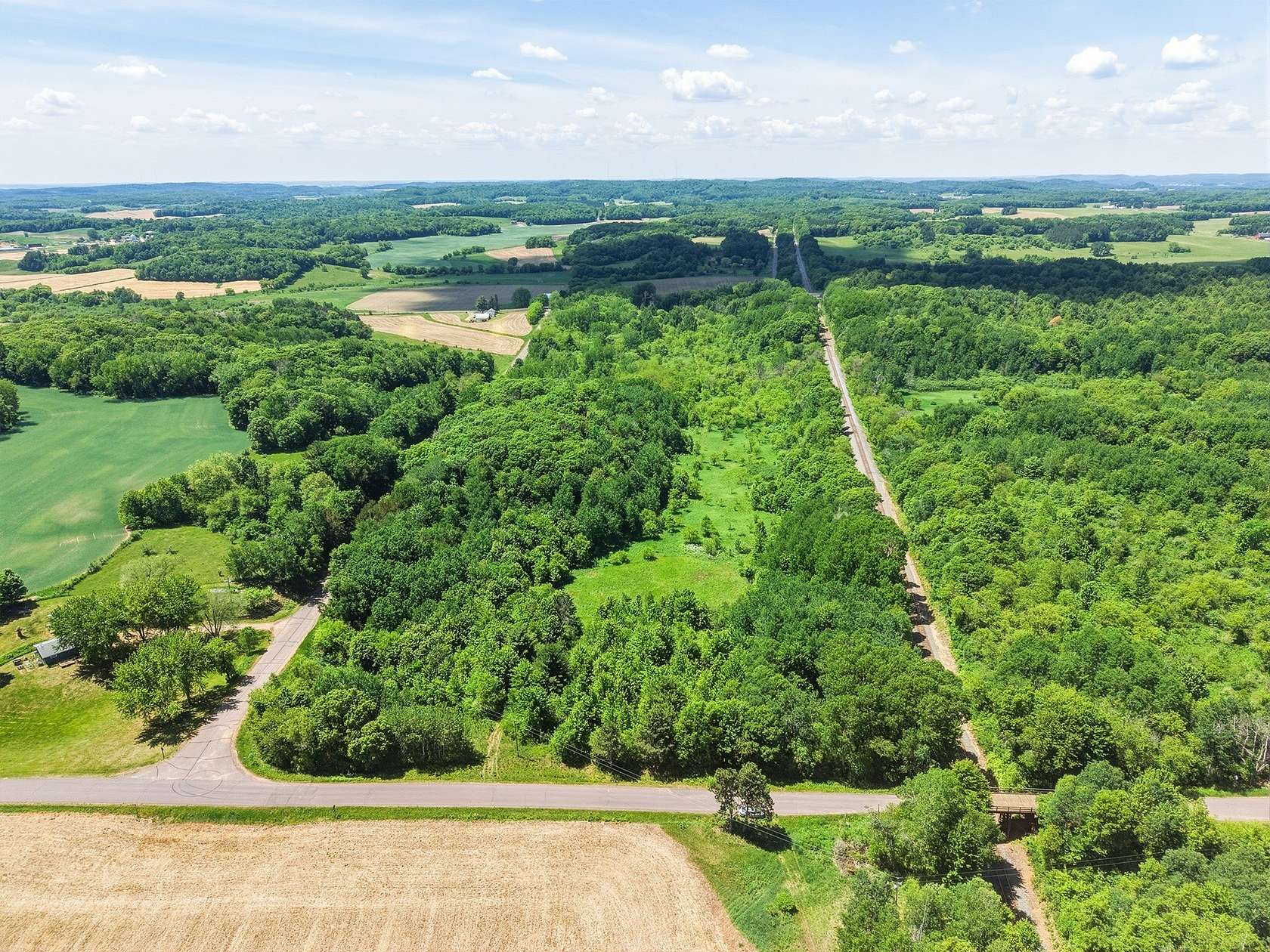 31.7 Acres of Recreational & Residential Land for Sale in Colfax, Wisconsin