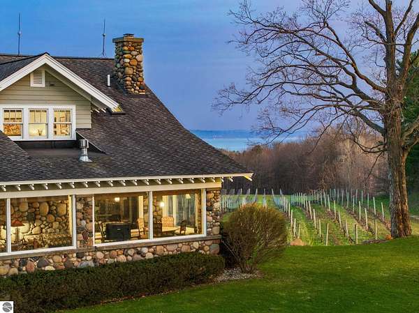 11.9 Acres of Land with Home for Sale in Traverse City, Michigan