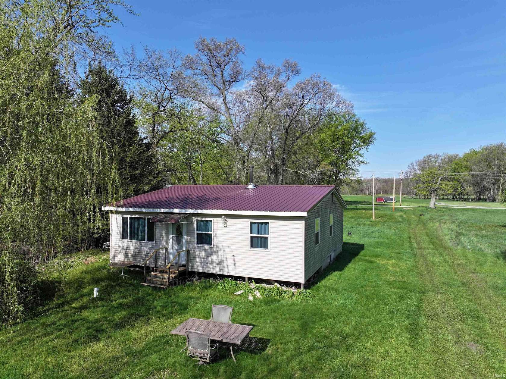 24.8 Acres of Recreational Land with Home for Sale in Knox, Indiana