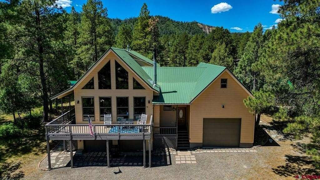 5 Acres of Land with Home for Sale in Pagosa Springs, Colorado