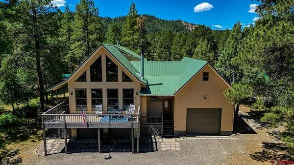 5 Acres of Land with Home for Sale in Pagosa Springs, Colorado