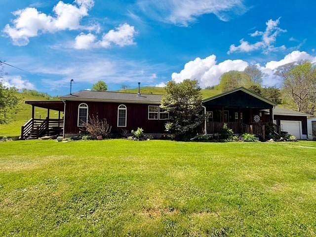 101 Acres of Agricultural Land with Home for Sale in Gandeeville, West Virginia