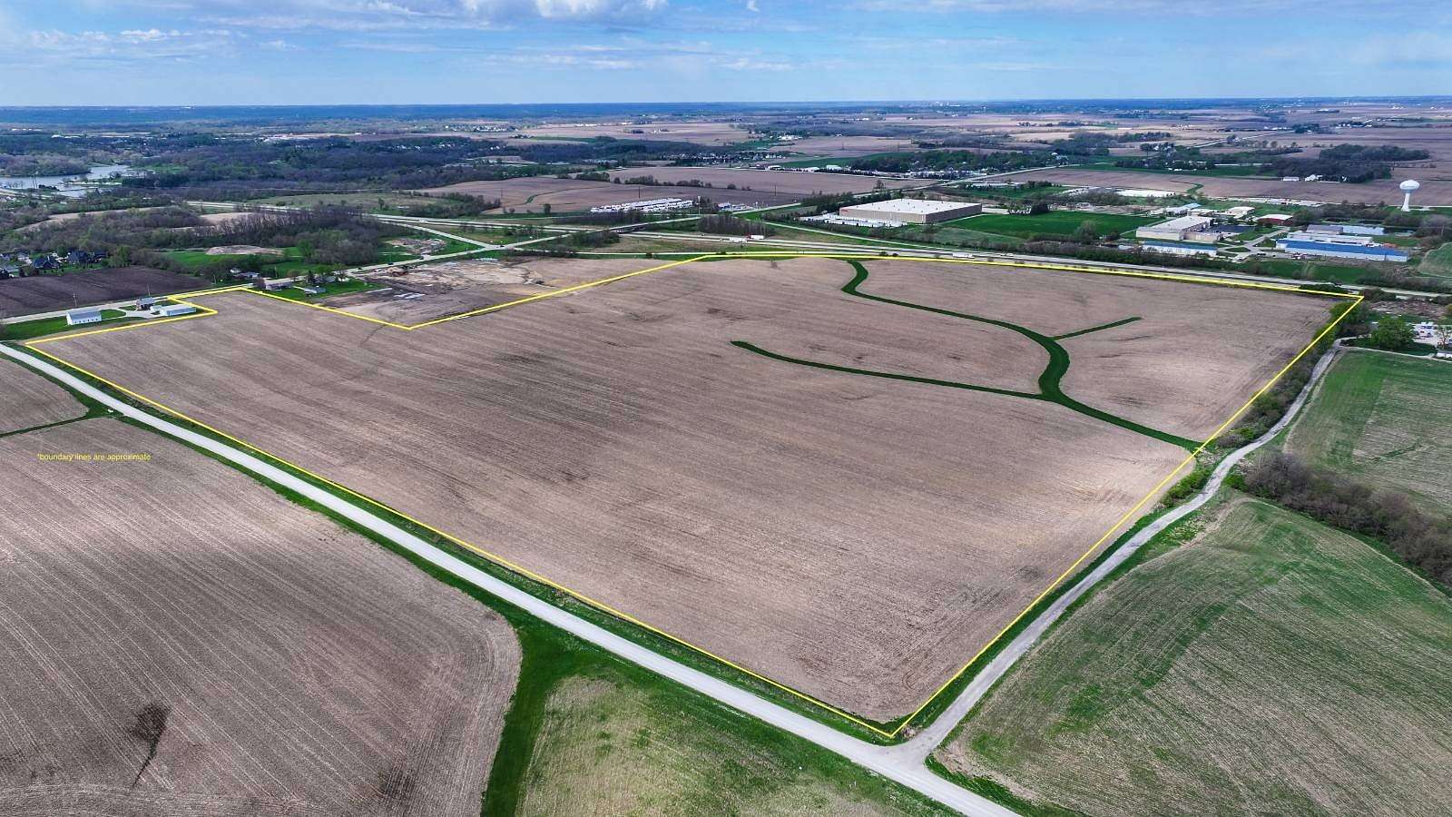 107 Acres of Agricultural Land for Sale in Davenport, Iowa