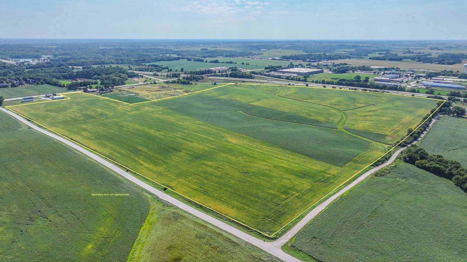 107 Acres of Agricultural Land for Sale in Davenport, Iowa