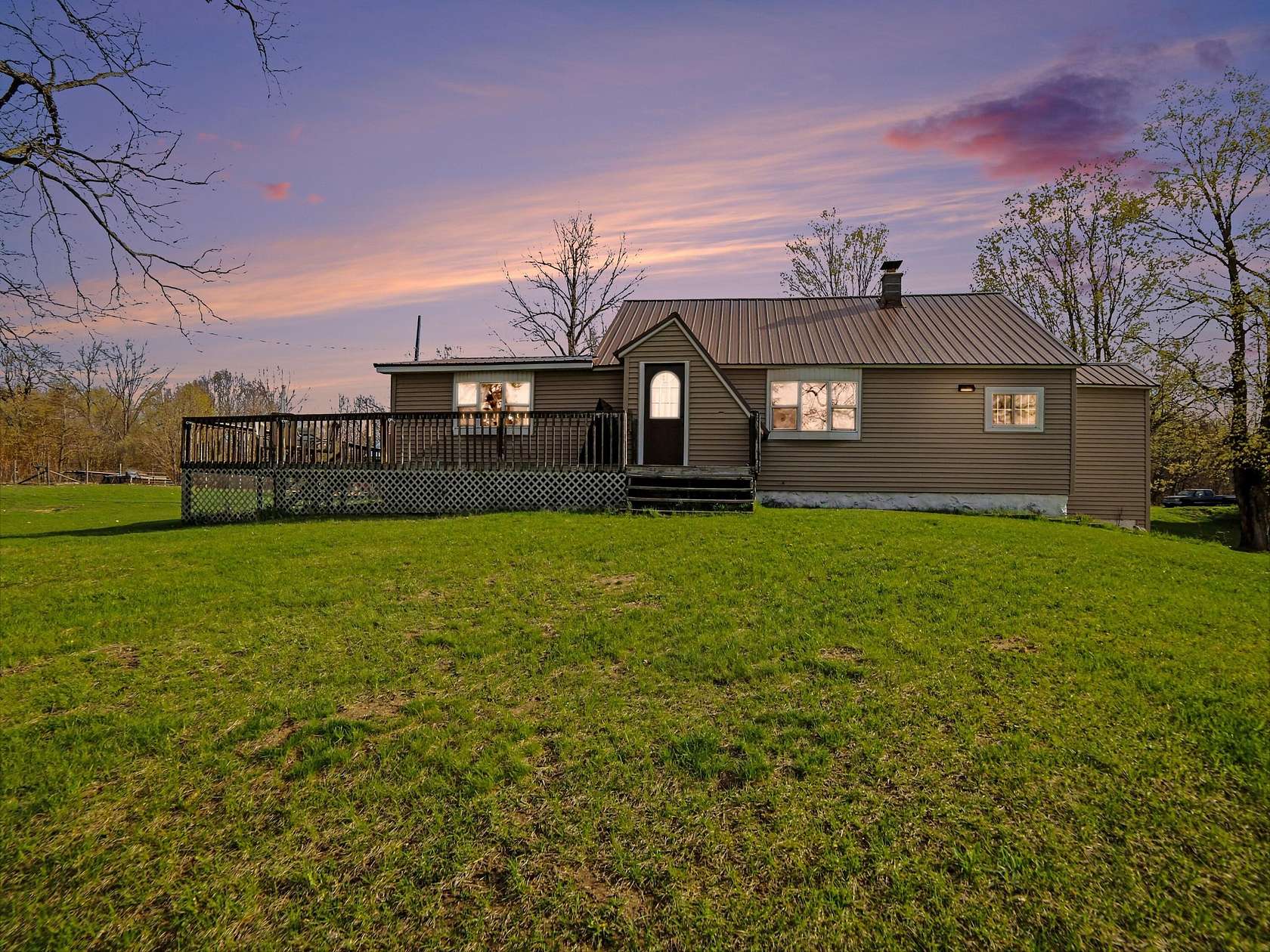 10.6 Acres of Recreational Land with Home for Sale in Shelby, Michigan