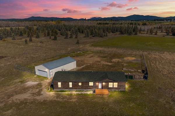 9.1 Acres of Land with Home for Sale in Deer Park, Washington