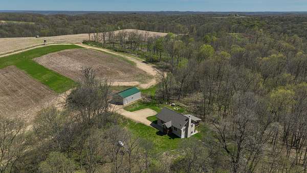 89.2 Acres of Recreational Land with Home for Sale in Boscobel, Wisconsin