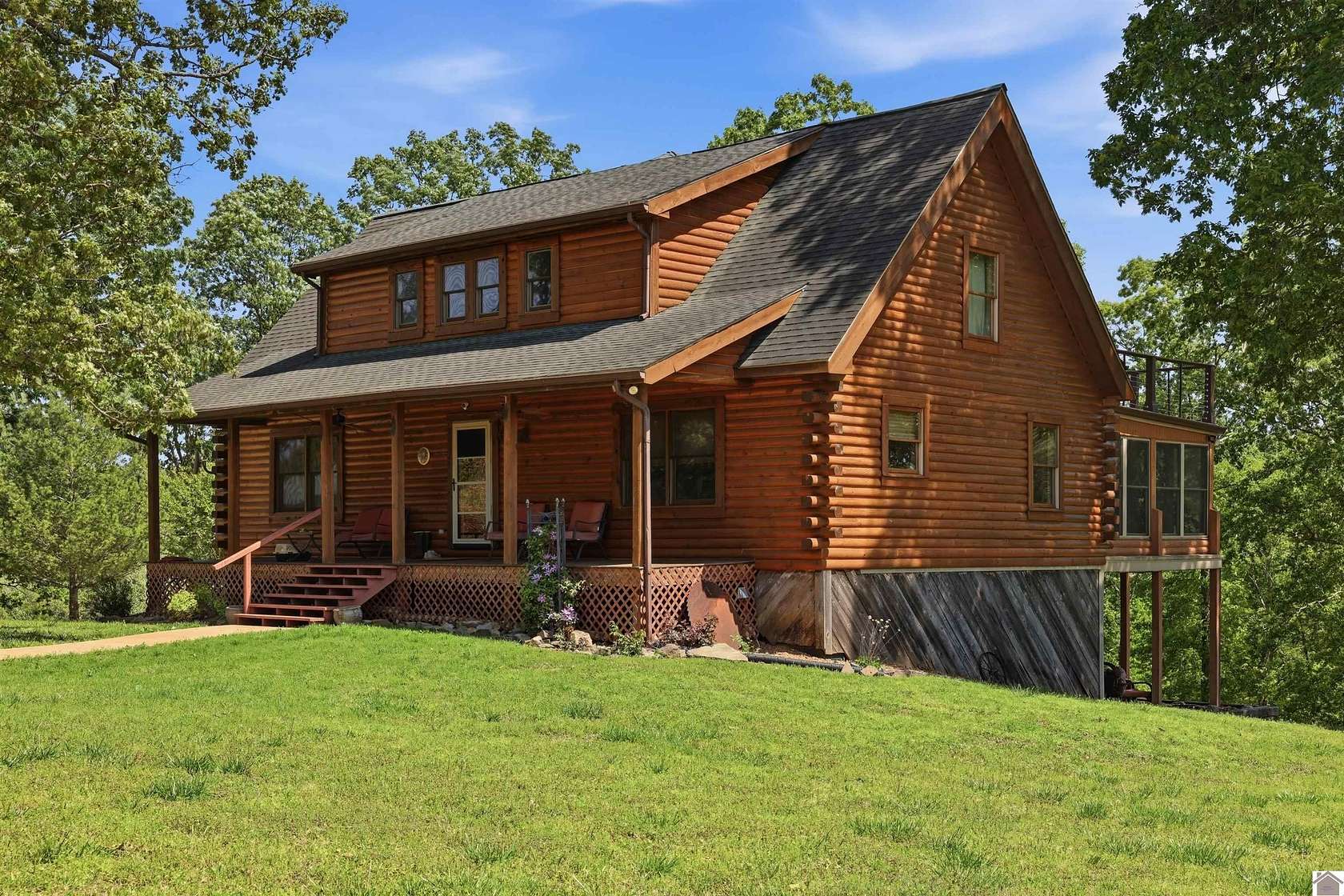 33 Acres of Recreational Land with Home for Sale in Dexter, Kentucky