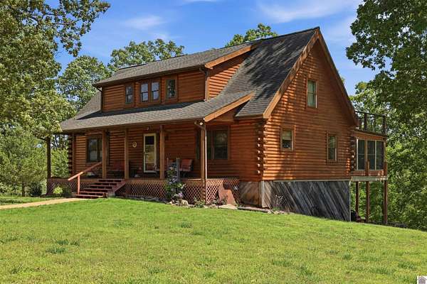 33 Acres of Land with Home for Sale in Dexter, Kentucky