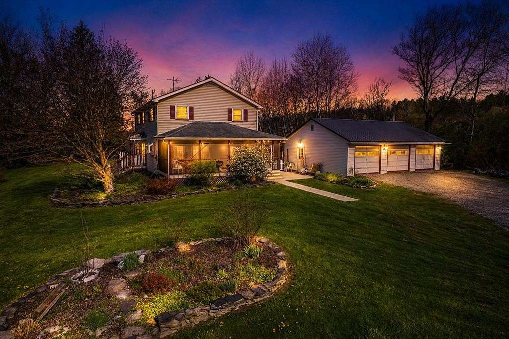 63.4 Acres of Land with Home for Sale in Lawrenceville, Pennsylvania