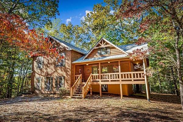 3.3 Acres of Land with Home for Sale in Morganton, Georgia