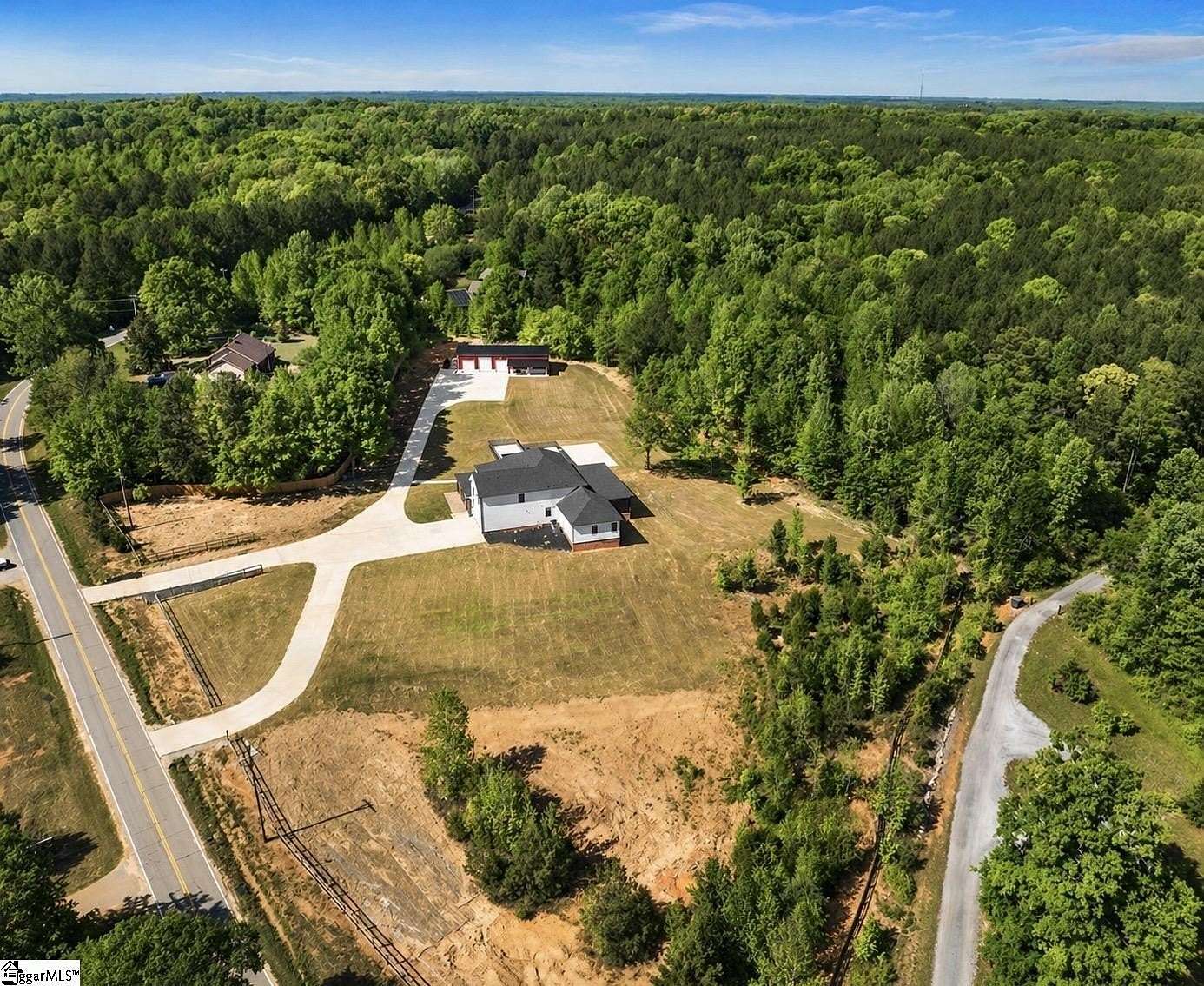 10 Acres of Land with Home for Sale in Fountain Inn, South Carolina