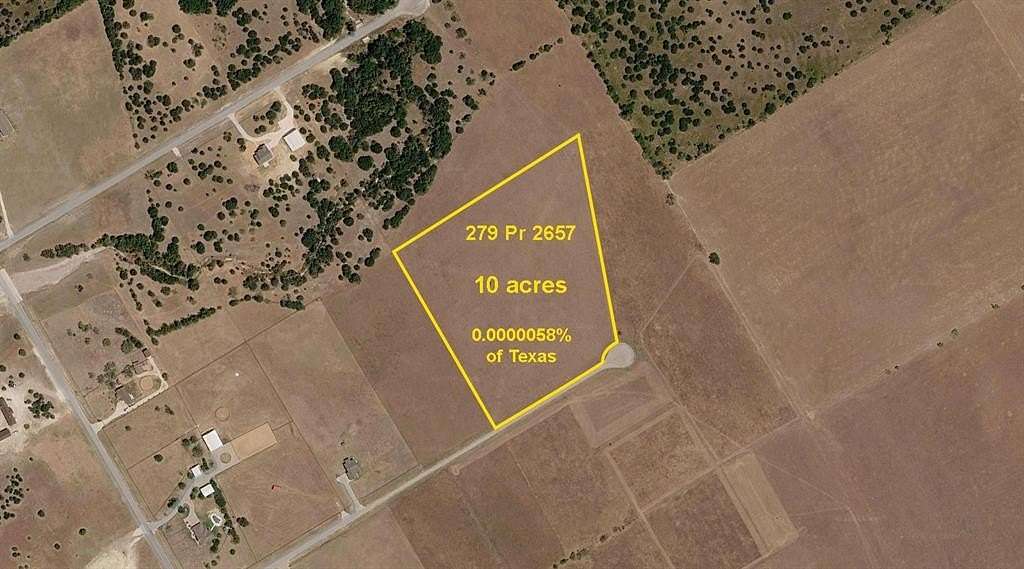 10 Acres of Land for Sale in Walnut Springs, Texas
