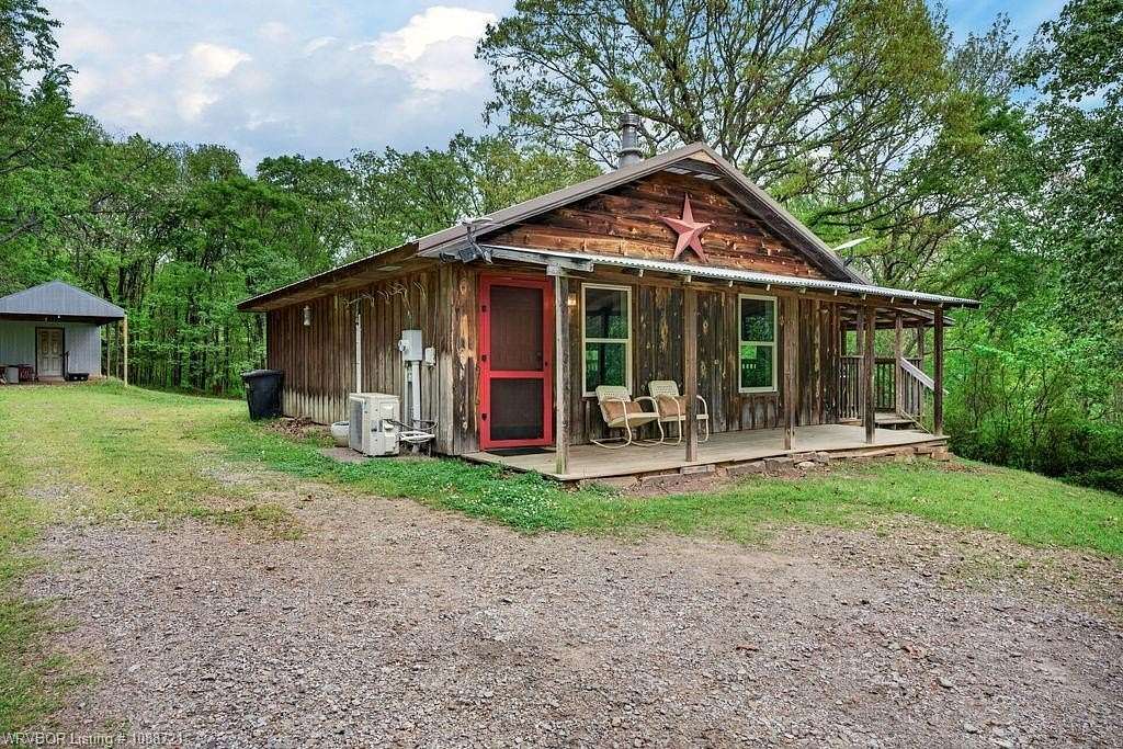 7.22 Acres of Land with Home for Sale in Mountainburg, Arkansas