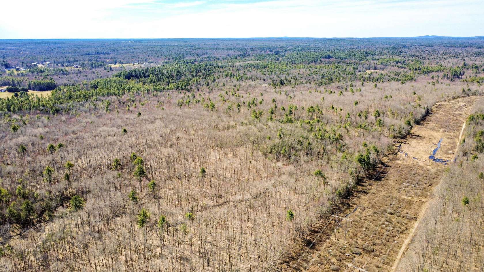 77.8 Acres of Recreational & Residential Land for Sale in Hollis Town, Maine