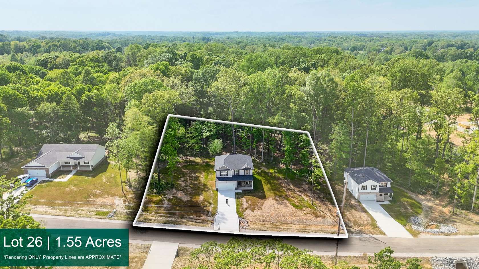 1.55 Acres of Land with Home for Sale in Dickson, Tennessee
