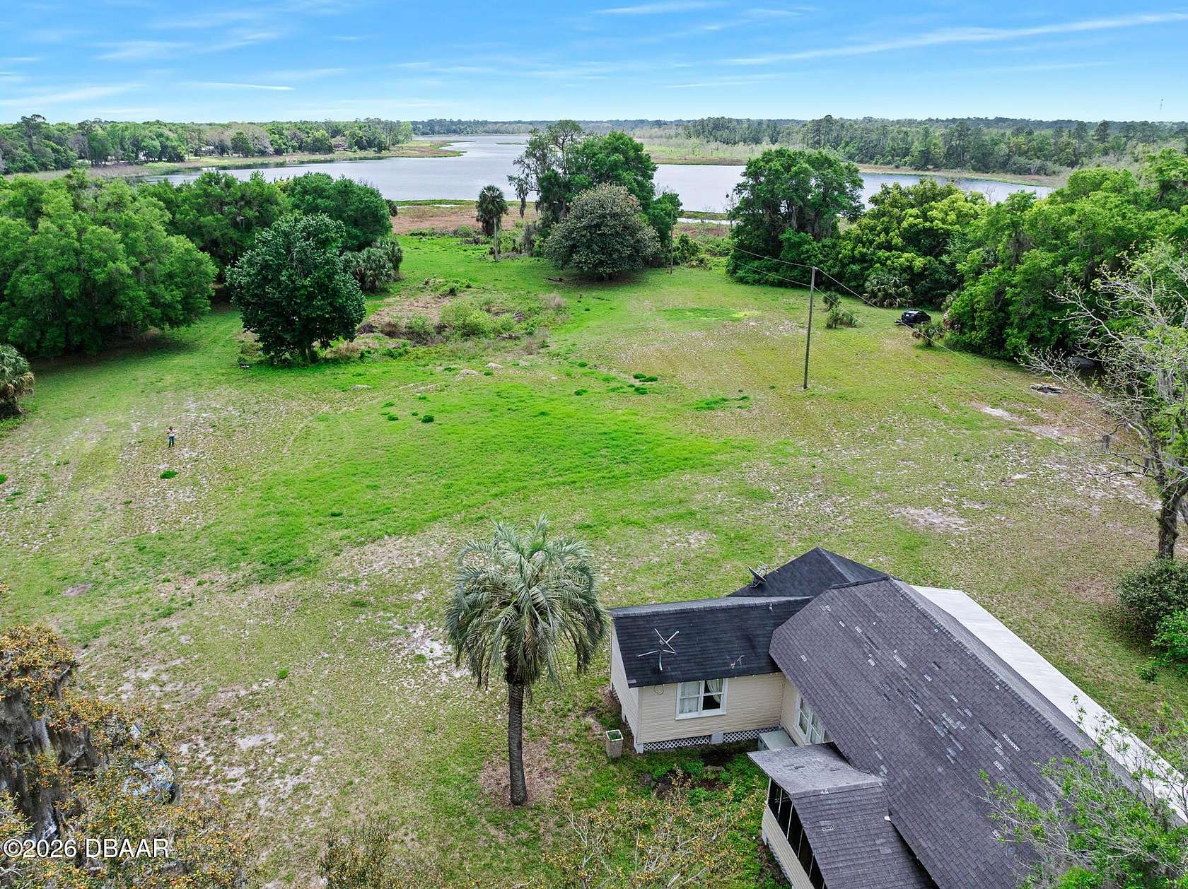 40 Acres of Agricultural Land with Home for Sale in Pierson, Florida