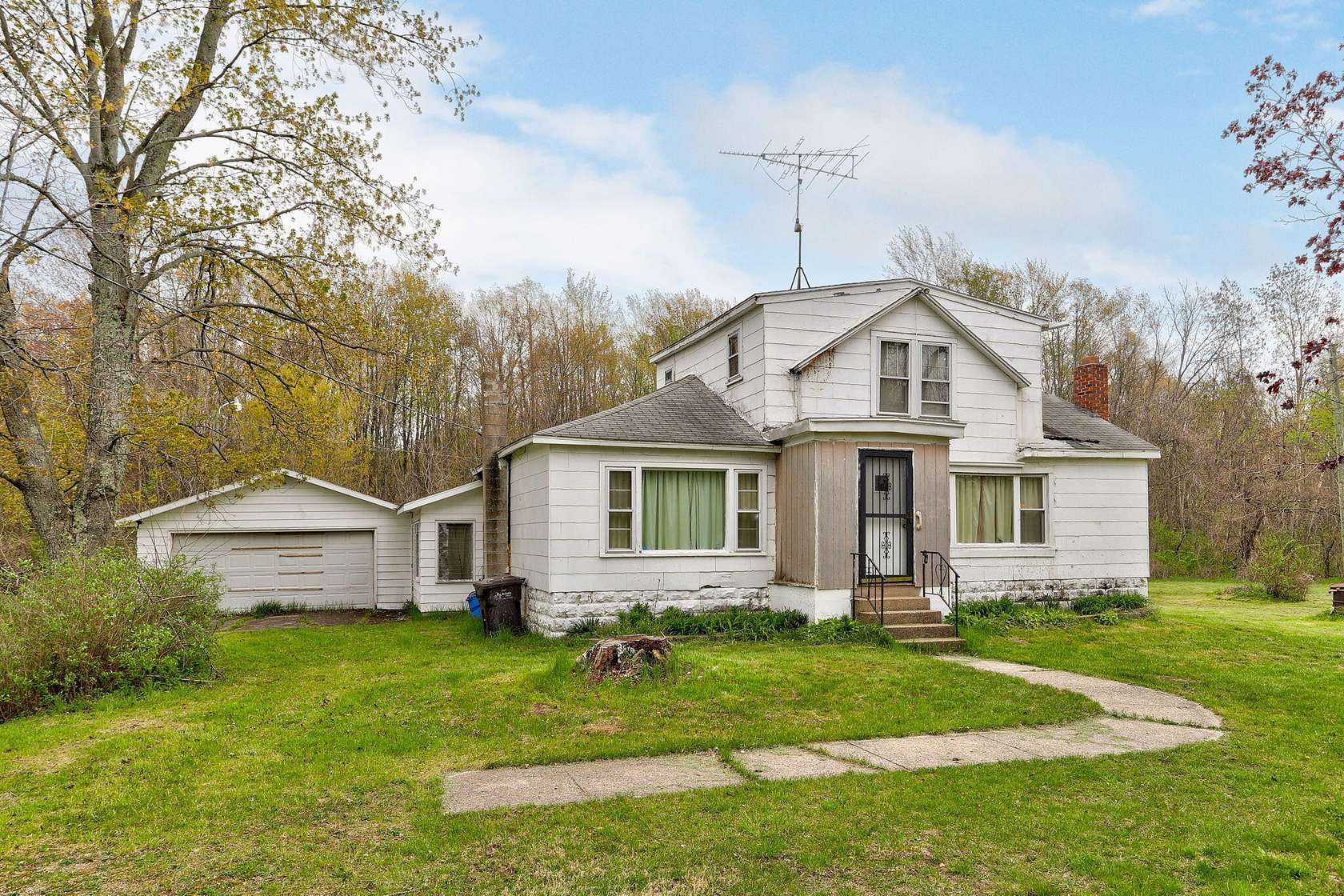 8.19 Acres of Land with Home for Sale in Covert, Michigan