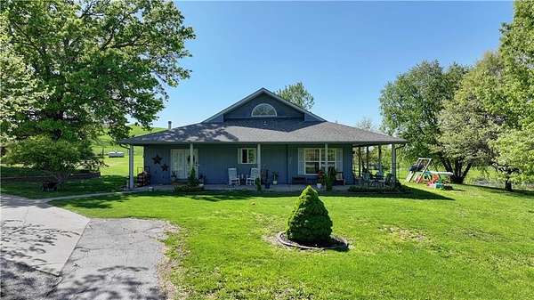 24.7 Acres of Land with Home for Sale in Napoleon, Missouri