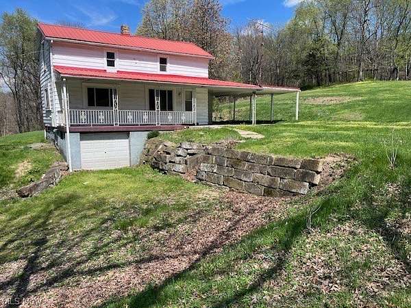 9.8 Acres of Land with Home for Auction in Richmond, Ohio