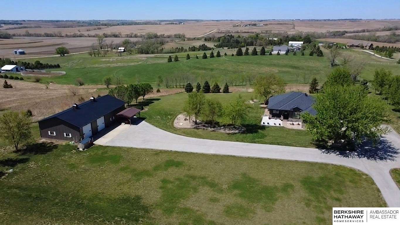10.2 Acres of Land with Home for Sale in Kennard, Nebraska