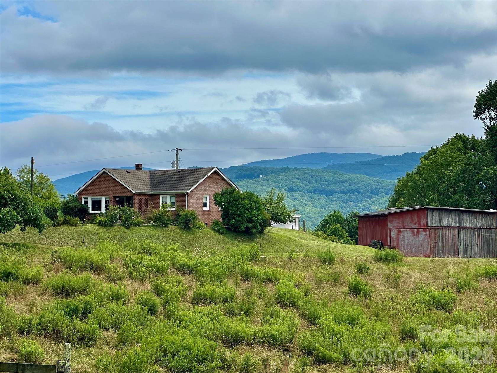 3.25 Acres of Land with Home for Sale in Elk Park, North Carolina