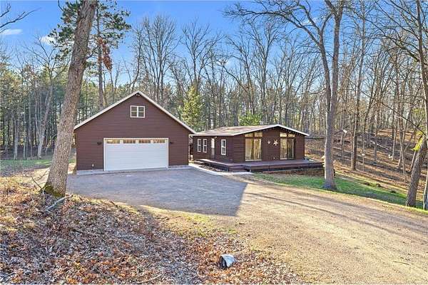 2 Acres of Land with Home for Sale in Danbury, Wisconsin