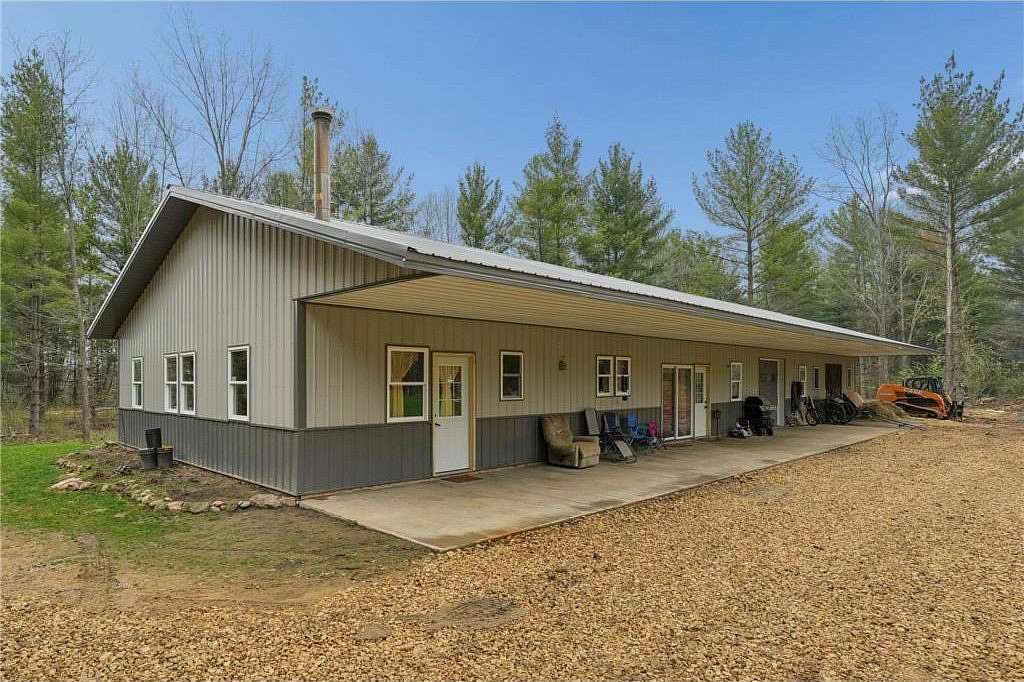 44 Acres of Recreational Land with Home for Sale in Glenwood City, Wisconsin