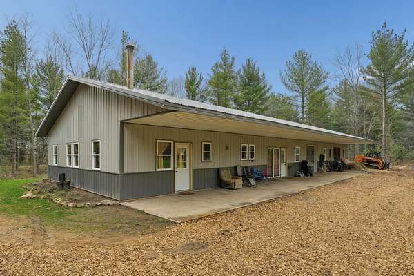 44 Acres of Recreational Land with Home for Sale in Glenwood City, Wisconsin