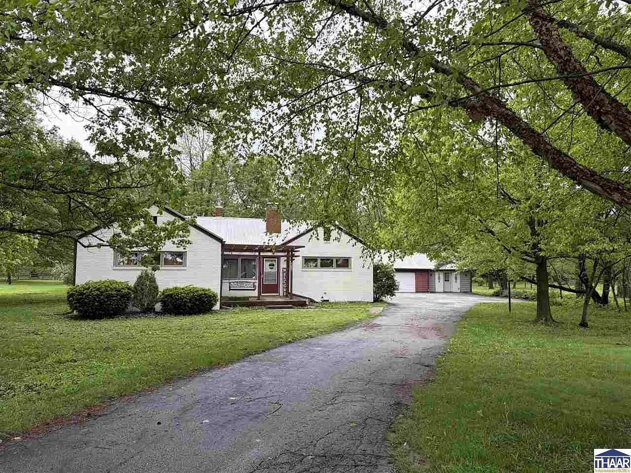 1.52 Acres of Land with Home for Sale in Terre Haute, Indiana