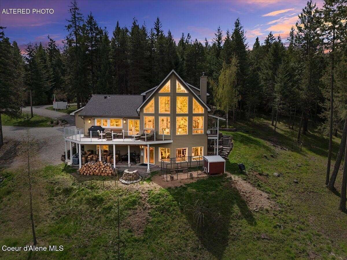 10.1 Acres of Land with Home for Sale in Harrison, Idaho