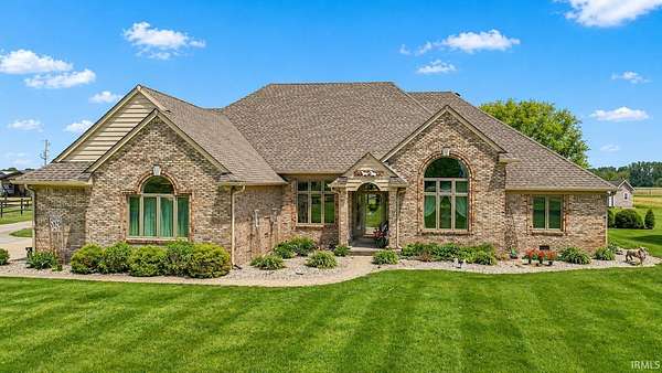 11.7 Acres of Land with Home for Sale in Franklin, Indiana