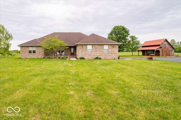 10 Acres of Land with Home for Sale in Franklin, Indiana