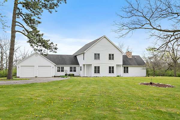 19.9 Acres of Recreational Land with Home for Sale in Woodstock, Illinois