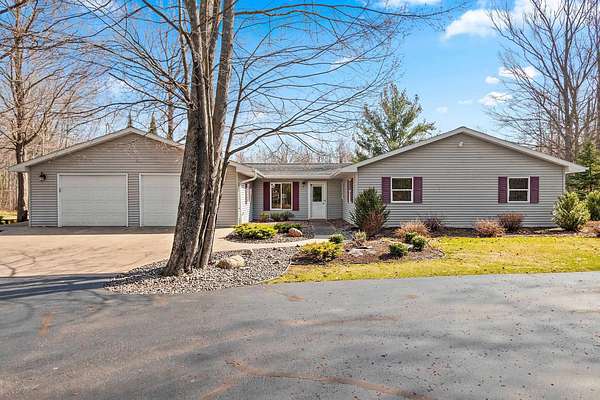 30 Acres of Recreational Land with Home for Sale in Lakewood, Wisconsin