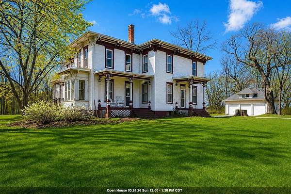 19.2 Acres of Land with Home for Sale in Byron, Wisconsin