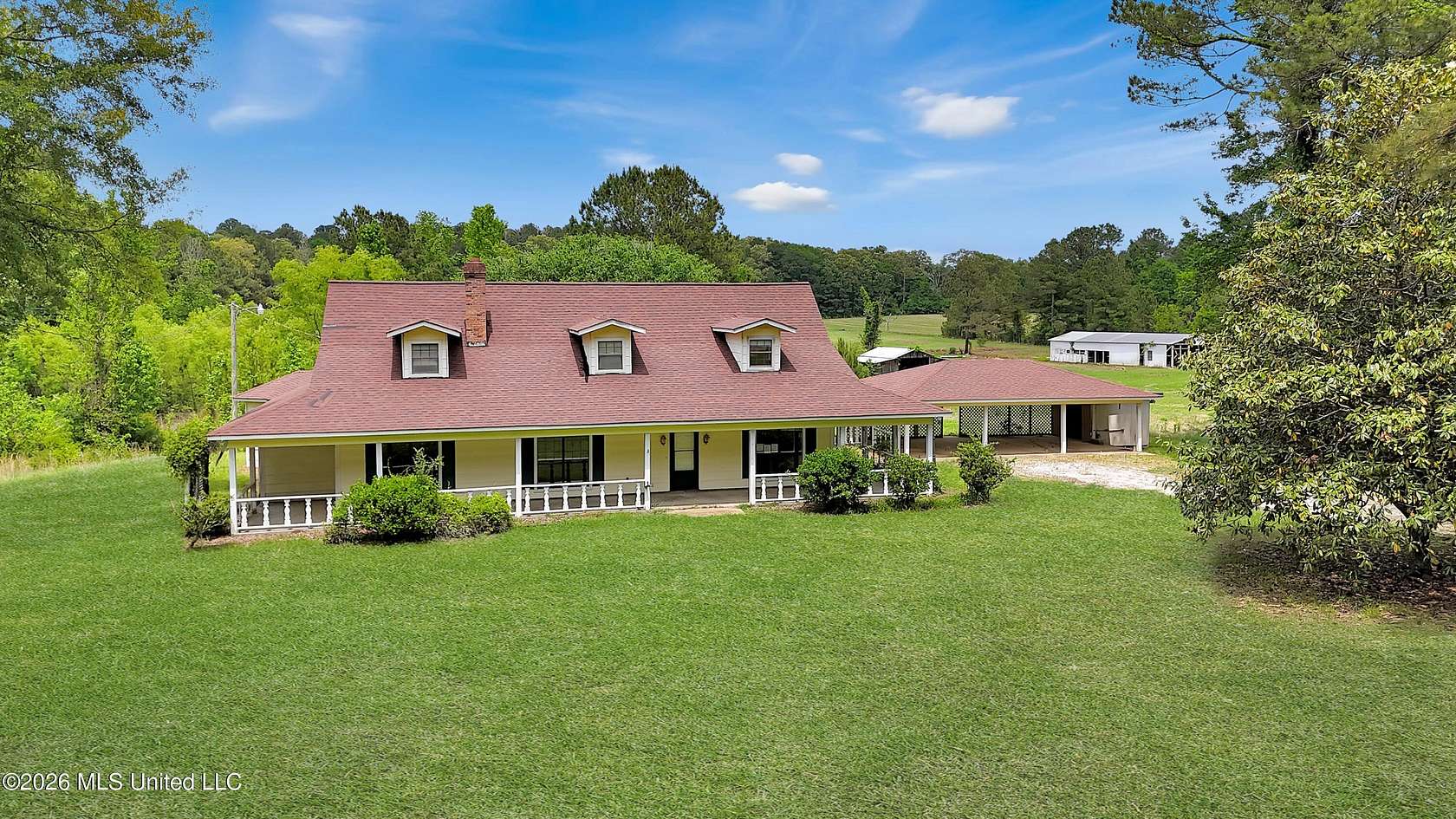 3.2 Acres of Land with Home for Sale in Canton, Mississippi