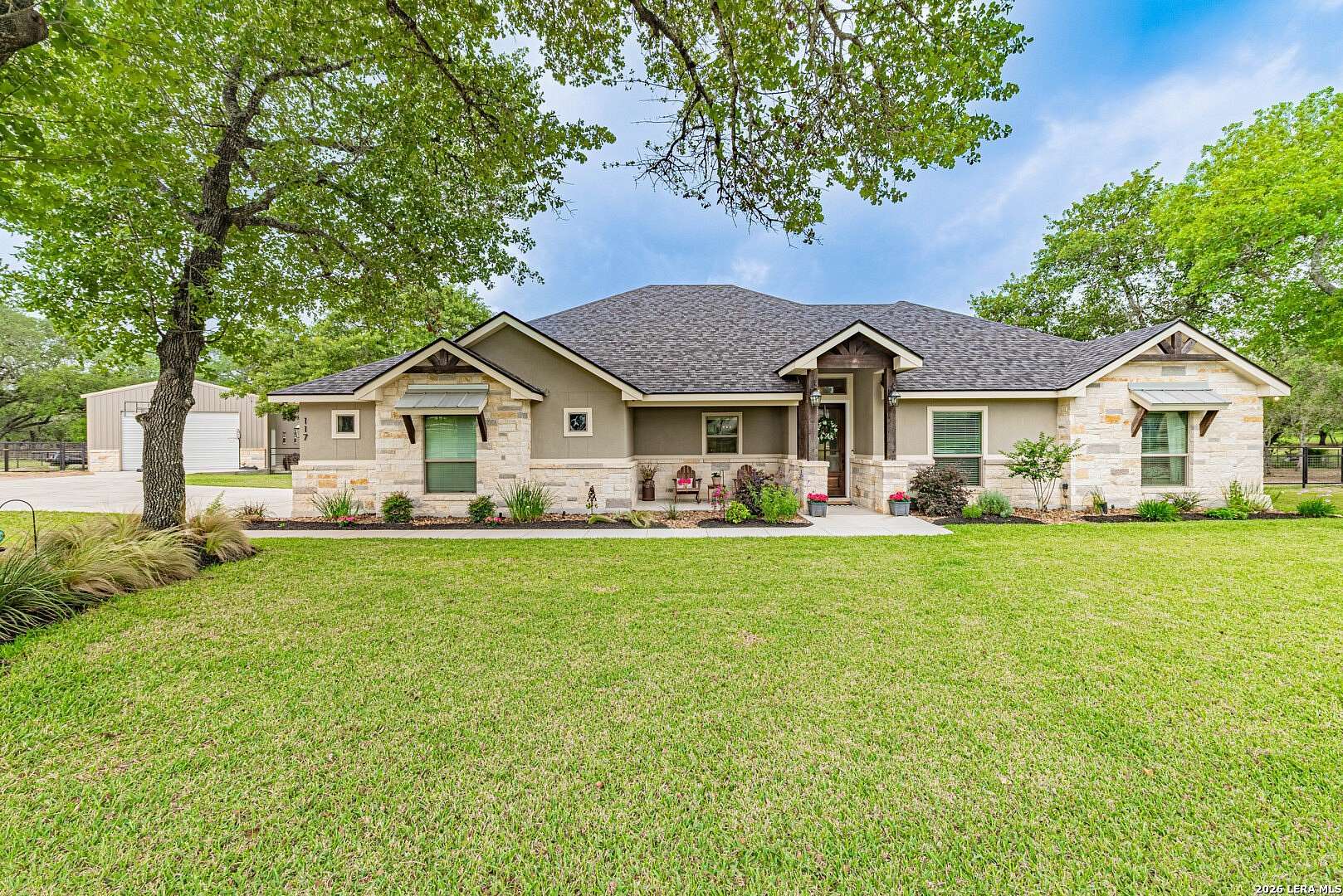 1.89 Acres of Land with Home for Sale in Adkins, Texas