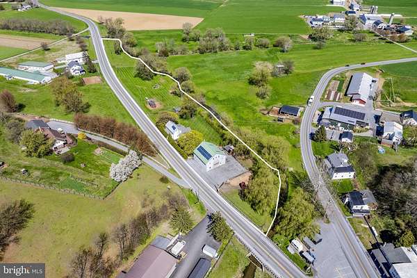 3.5 Acres of Land with Home for Auction in Ronks, Pennsylvania