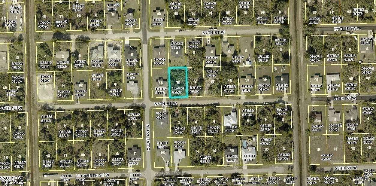 0.25 Acres of Residential Land for Sale in Lehigh Acres, Florida