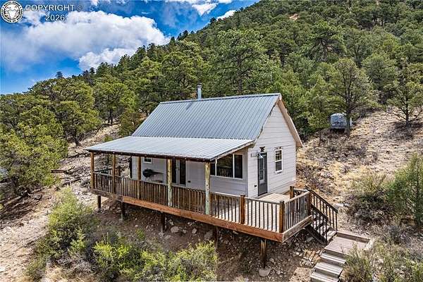 5 Acres of Land with Home for Sale in Cotopaxi, Colorado