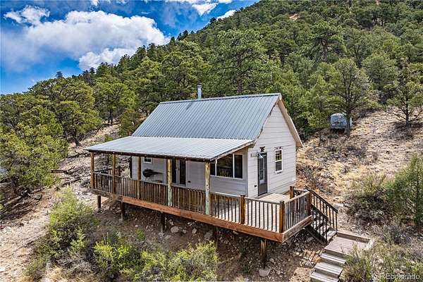5 Acres of Land with Home for Sale in Cotopaxi, Colorado