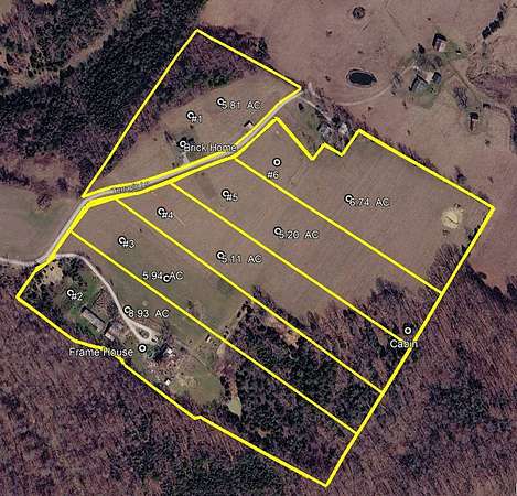 37 Acres of Land with Home for Auction in Bardstown, Kentucky