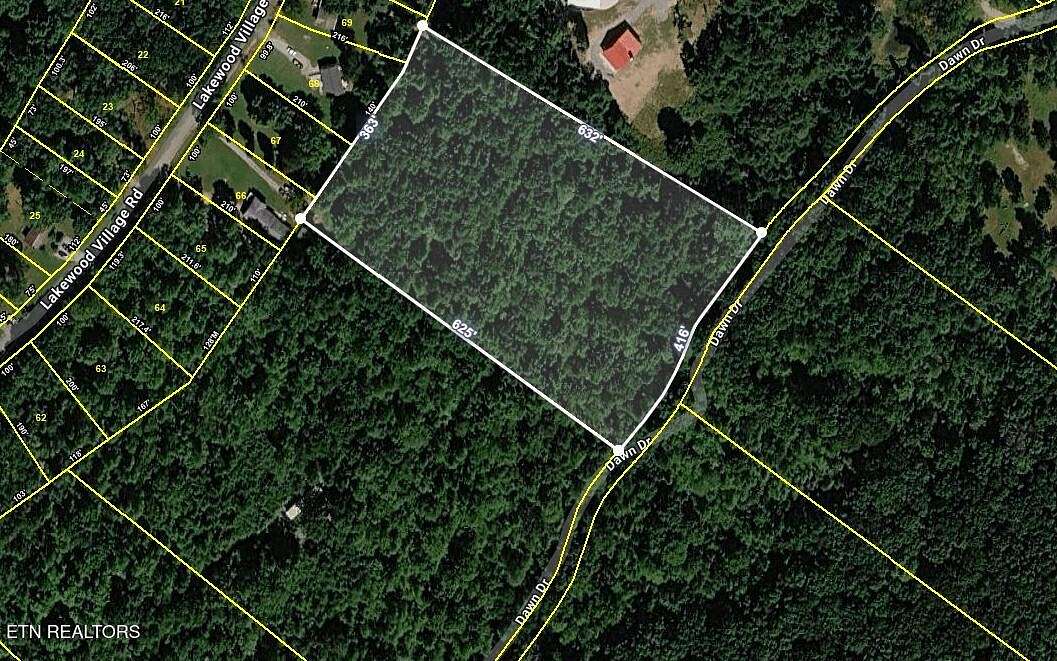 18.7 Acres of Recreational & Residential Land for Sale in Spring City, Tennessee