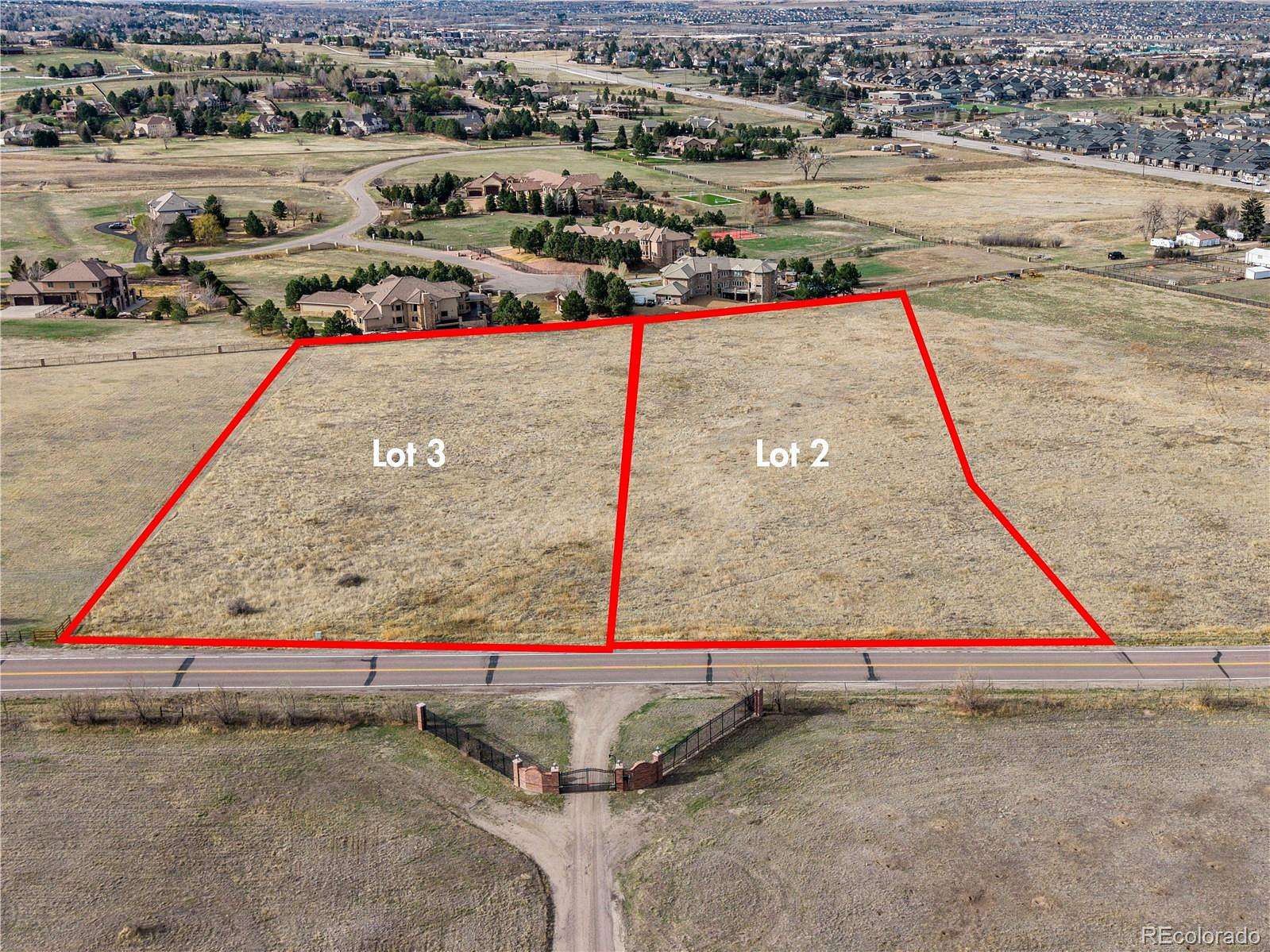5.54 Acres of Residential Land for Sale in Parker, Colorado