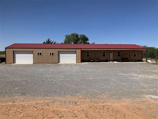 20 Acres of Agricultural Land with Home for Sale in Sayre, Oklahoma