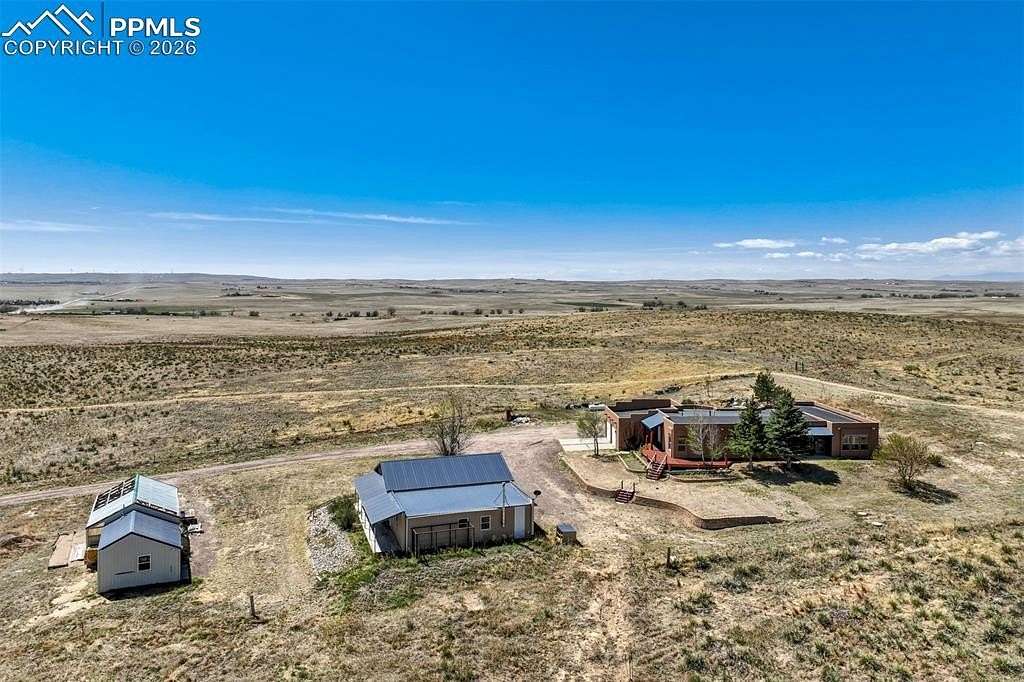40 Acres of Recreational Land with Home for Sale in Calhan, Colorado