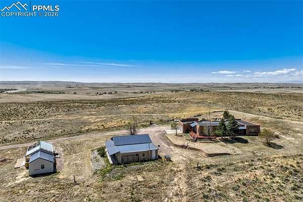 40 Acres of Recreational Land with Home for Sale in Calhan, Colorado